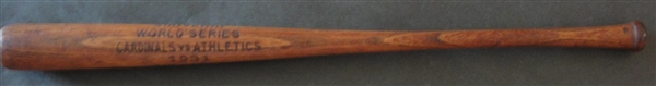 1931 World Series Souvenir Mini Bat