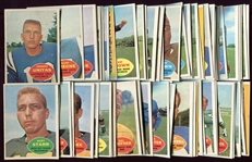 1960 Topps Football Near Set 119 of 132 EX+/- Loaded W/HOFers + 48 Dupes