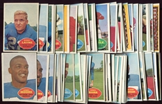 1960 Topps Football Near Set 119 of 132 EX+/- Loaded W/HOFers + 48 Dupes