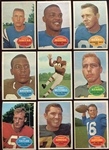 1960 Topps Football Near Set 119 of 132 EX+/- Loaded W/HOFers + 48 Dupes