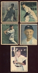 1951 & 1952 Berk Ross Collection of 5 Different