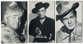 1950's Western Exhibit Cards Lot of Seven