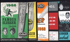 1953 - 1978 Lot of 22 Different Louisville Slugger Famous Slugger Yearbooks