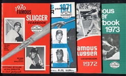 1953 - 1978 Lot of 22 Different Louisville Slugger Famous Slugger Yearbooks