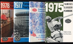 1953 - 1978 Lot of 22 Different Louisville Slugger Famous Slugger Yearbooks