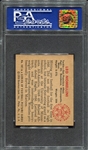 1950 Bowman Football #107 Leo Nomellini San Francisco 49ers PSA 7