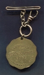 Early 20th Century Goldsmith Champions Baseball Watch Fob