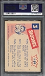 1959 Fleer The 3 Stooges #69 What Are You Planting-Roses or Noses? PSA 7 