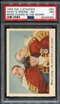1959 Fleer The 3 Stooges #90 Whats Wrong-No More Chairs In The Room? PSA 7 