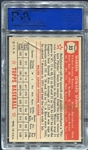 1952 Topps #33 Warren Spahn PSA 4 Looks Nicer!