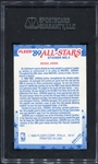 1989-90 Fleer Sticker #3 Michael Jordan SGC 96 Mint