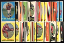 1958 Topps Football 150 Assorted With Stars Most Ex-Exmt