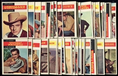 1958 Topps TV Westerns Near Set 62 of 71 