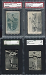 1920s/1930s Type Card Lot of 7 All Graded With HOFers