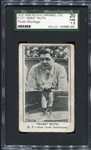 E121 Babe Ruth Photo Montage SGC 20