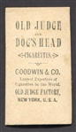 N245 Dogs Head Cigarettes Actress Hatch