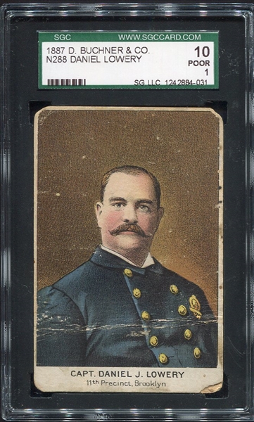 N288 Police Inspectors & Fire Captains Daniel Lowery 11th Precinct Brooklyn SGC 10
