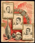 1888 Boxing Made Easy Old Judge Cigarettes Booklet