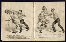 1888 Boxing Made Easy Old Judge Cigarettes Booklet