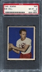 1948 Bowman Basketball #45 Bob Doll PSA 8 OC