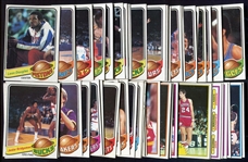 1970's/early 80's Basketball Lot of 100+
