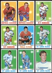 1970-71 Topps Hockey Lot of 22 Loaded With Stars