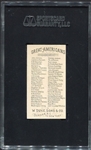 N76 1888 W. Duke Great Americans Samuel Clemens SGC 30 Looks Nicer!