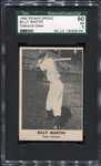 1949 PCL Remar Bread Billy Martin Oakland Oaks SGC 60 Rookie Card
