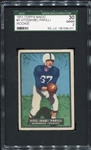 1951 Topps Magic #4 Babe Parilli Rookie Card SGC 30