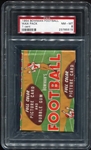1954 Bowman Unopened One Cent Wax Pack PSA 8