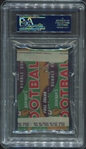 1954 Bowman Unopened One Cent Wax Pack PSA 8