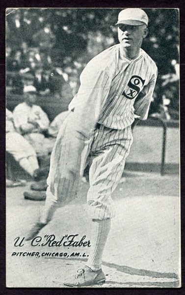 1921 Exhibits Red Faber