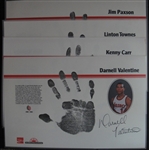 1982-83 Portland Trailblazers SunShine Pizza Laminated Place Mat Set of 7