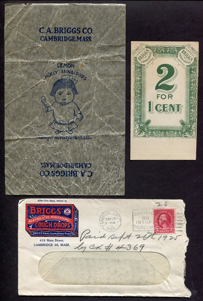 C. A. Briggs Ephemera and Box