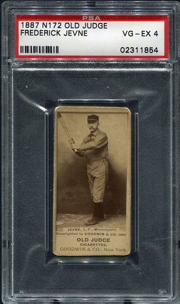N172 Old Judge Frederick Jevne Minneapolis PSA 4