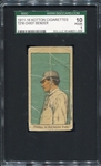 T216 Kotton Cigarettes Chief Bender Baltimore Feds Striped Cap SGC 10