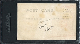 Circa 1910's Honus Wagner Tommy Leach & Fred Clarke RPPC SGC 10
