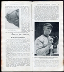 1914 Pitching Course Booklet w/Mathewson Johnson Walsh Rucker Wood & White