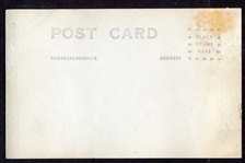 Early 1900's RPPC Risque Woman in Catchers Garb