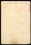 19th Century Baseball Player Cabinet Photo of Fredrick William Ricker