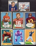 1950s-1970s Football Card Lot of 24 Different w/HOFers
