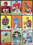 1950's-1970's Football Card Lot of 24 Different w/HOFers