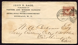 1887 John B. Sage Advertising Cover Posters and Window Hangers