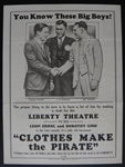 1926 Red Grange Program Advertisment