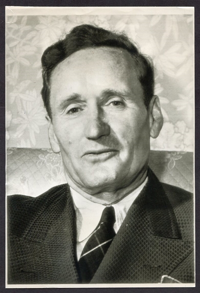 Walter Johnson Black & White Photo