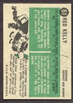1958 Topps Hockey #61 Red Kelly Detroit Red Wings HOFer EX