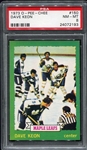 1973 O-Pee-Chee #150 Dave Keon Maple Leafs PSA 8
