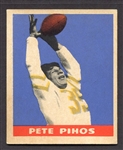 1949 Leaf Football #28 Pete Pihos Philadelphia Eagles EX+