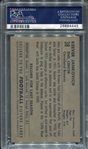 1952 Large Bowman #38 Keever Jankovich PSA 8