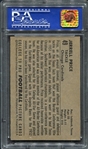 1952 Large Bowman #49 Jerrell Price PSA 8